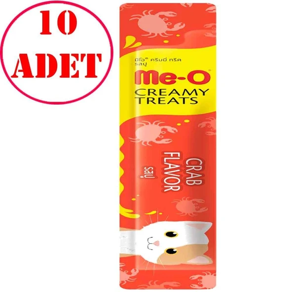 MeO Yengeçli Kedi Likit Ödül Tekli 15 Gr 10 AD ürün görseli 1