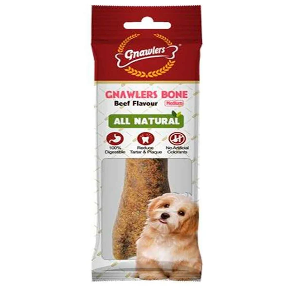 Gnawlers Köpek Ödül Kemiği Biftekli 95 Gr ürün görseli 1