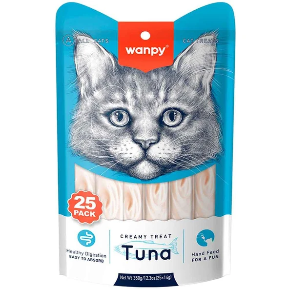 Wanpy Ton Balıklı Kedi Ödülü 14 Gr X 25'li ürün görseli 1