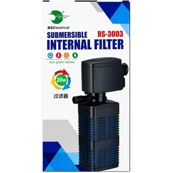 RS Akvaryum İç Filtre 1750 L/H 20 W-3003 ürün görseli 1