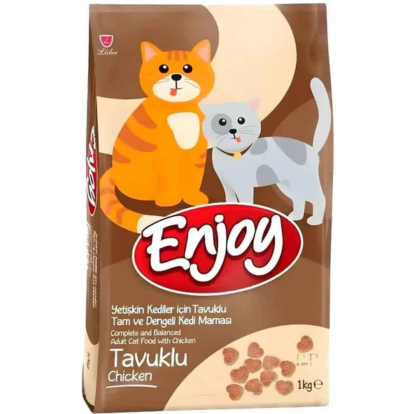 Enjoy Tavuklu Kedi Maması 1 Kg ürün görseli 1