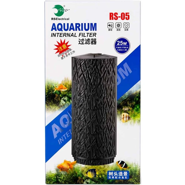 RS 05 Akvaryum Köşe İç Filtre 1750 L/H 25 W ürün görseli 1
