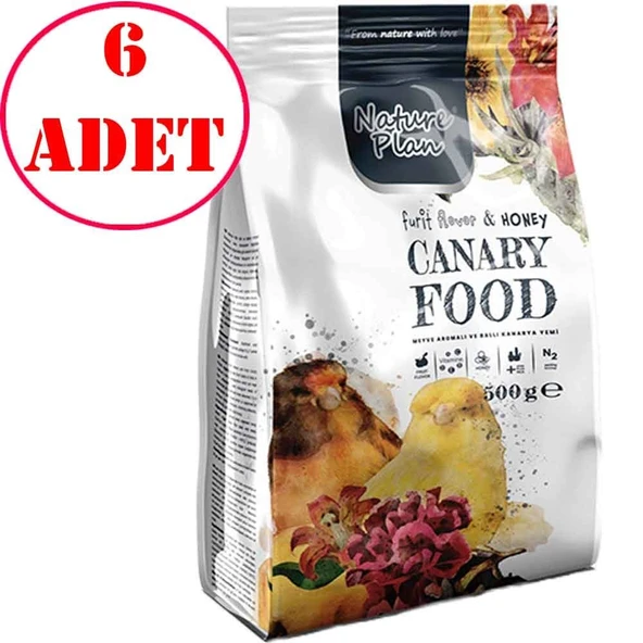 Nature Plan Kanarya Yemi 500 Gr 6 Ad ürün görseli 1