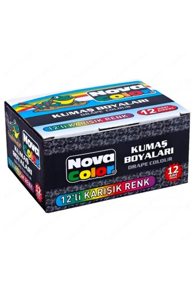 12'li Kumaş Boyası Nc-192 ürün görseli 1