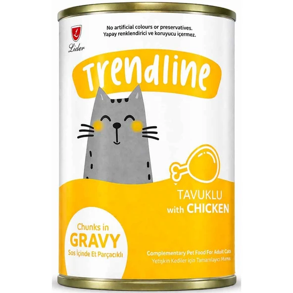 Trendline Tavuklu Kedi Konservesi 400 Gr ürün görseli 1