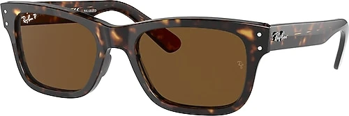 Ray-Ban Burbank 2283 902/57 Havana-Brown Polarize Güneş Gözlüğü ürün görseli 1