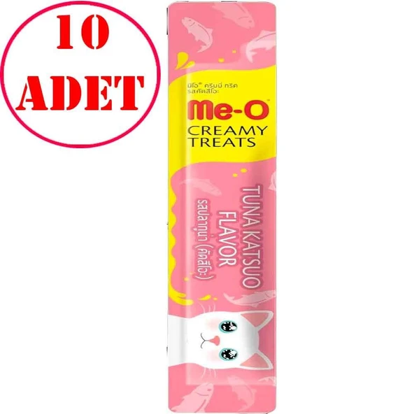 Meo Ton Balıklı ve Katsuo Balıklı Likit Kedi Ödülü Tekli 15 Gr 10 AD ürün görseli 1