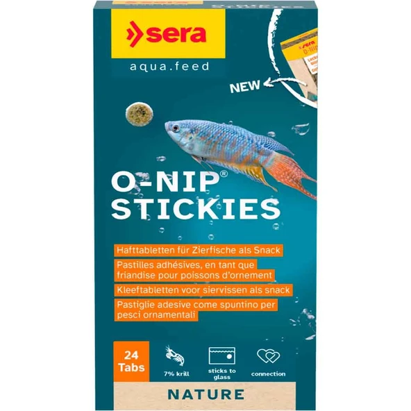 Sera 0 Nip Nature Tablet Yem 24 Tab ürün görseli 1