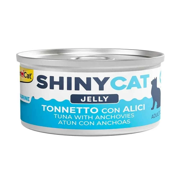 Gimcat Shinycat Kedi Konservesi Ançuezli ve Ton Balıklı 70 Gr ürün görseli 1
