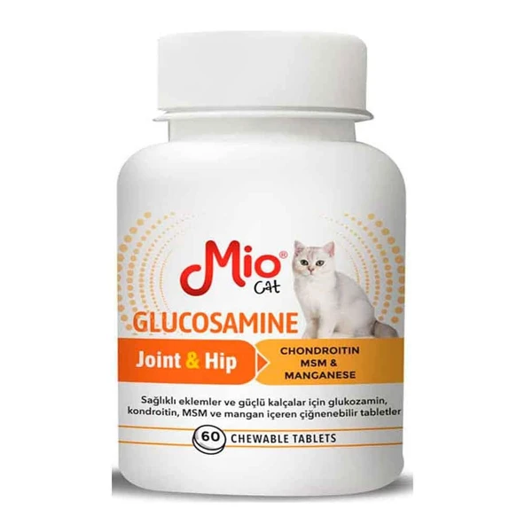 Mio Kedi İçin Glucosamine Eklem ve Kas Güçlendirici Tablet ürün görseli 1