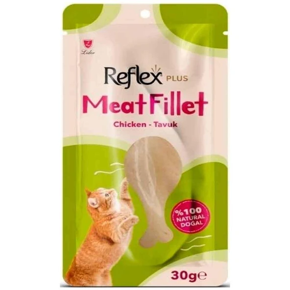 Reflex Plus Kedi Ödül Maması Natural Tavuk Fileto 30 Gr ürün görseli 1