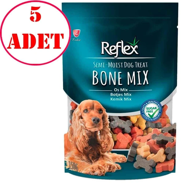 Reflex Bone Mix Yumuşak Köpek Ödülü 150 Gr 5 AD ürün görseli 1