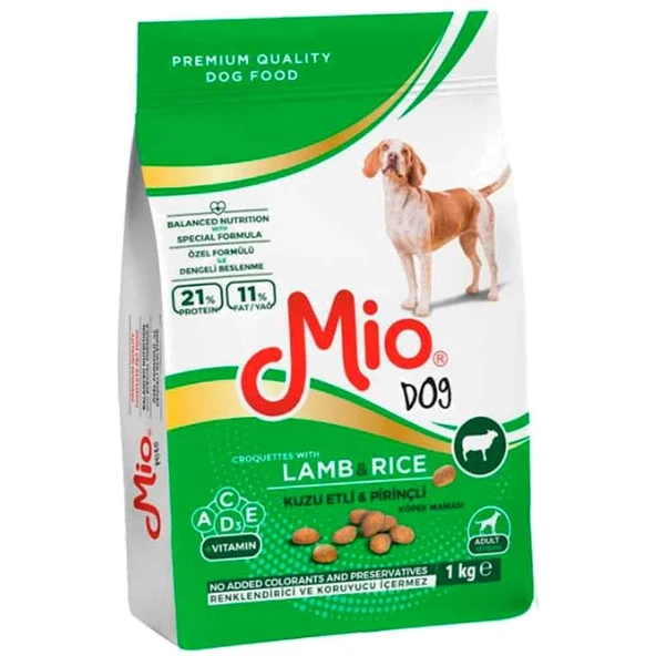 Mio Köpek Maması Kuzu Etli 1 Kg ürün görseli 1