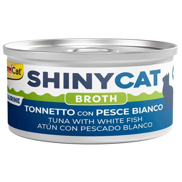 Gimcat Shinycat Kedi Konservesi Beyaz Ton Balıklı 70 Gr ürün görseli 1