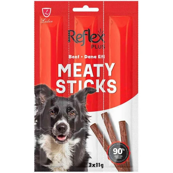 Reflex Biftekli Köpek Ödül Çubuğu 3x11 Gr ürün görseli 1