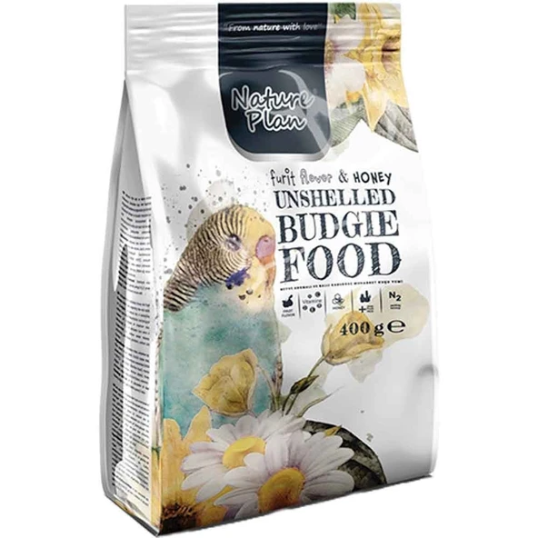 Nature Plan Kabuksuz Muhabbet Kuşu Yemi 400 Gr ürün görseli 1