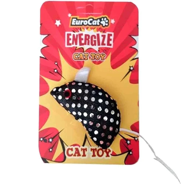Euro Cat Parıltılı Benekli Fare Kedi Oyuncağı ürün görseli 1
