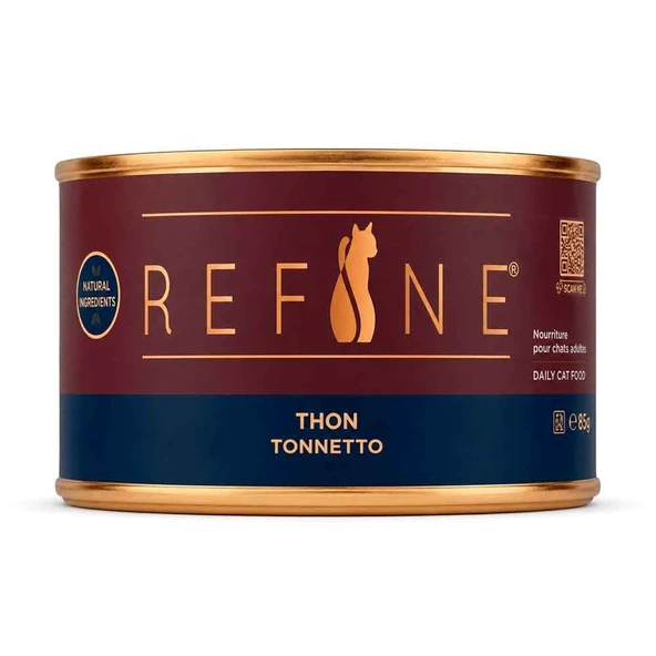 Refine Kedi Konservesi Ton Balıklı 85 Gr ürün görseli 1