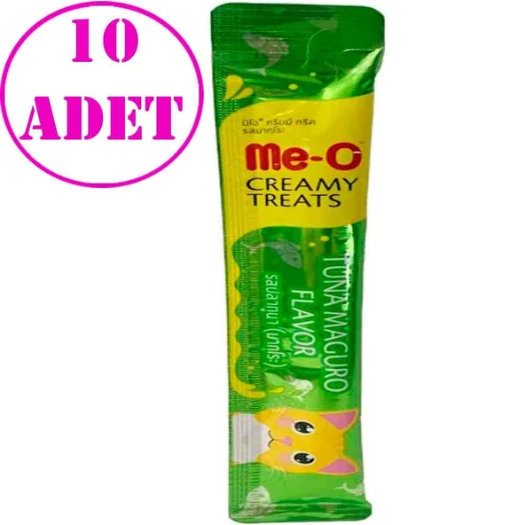 Meo Ton Balıklı ve Maguro Balık Aromalı Kedi Ödül Maması Tekli 15 Gr 10 AD ürün görseli 1