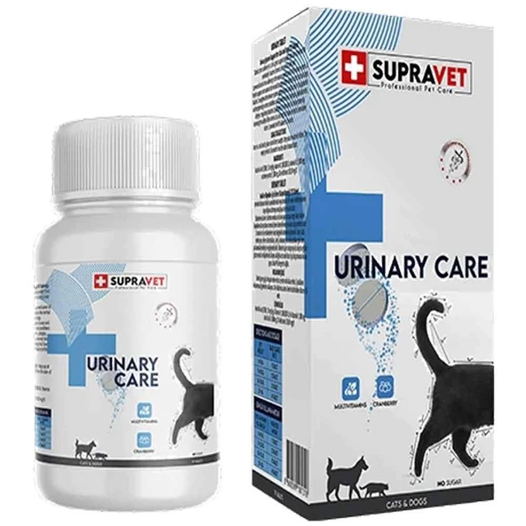 Supravet Urinary Care Kedi ve Köpek İçin Multivitamin Tablet 75'li ürün görseli 1