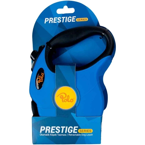 Polo Prestige Otomatik Köpek Tasması Mavi S 4M 10 Kg ürün görseli 1