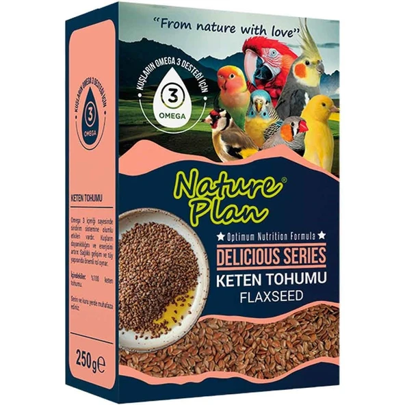 Nature Plan Delicious Serisi Keten Tohumu 250 Gr ürün görseli 1