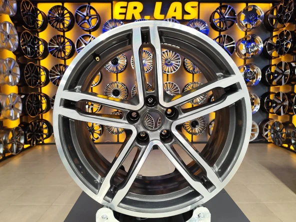 4 Adet PORSCHE ORIJINAL 8*19 5*112 ET21 66.6 GUN MACK JANT REVİZE EDİLMİŞ (Takım) ürün görseli 1