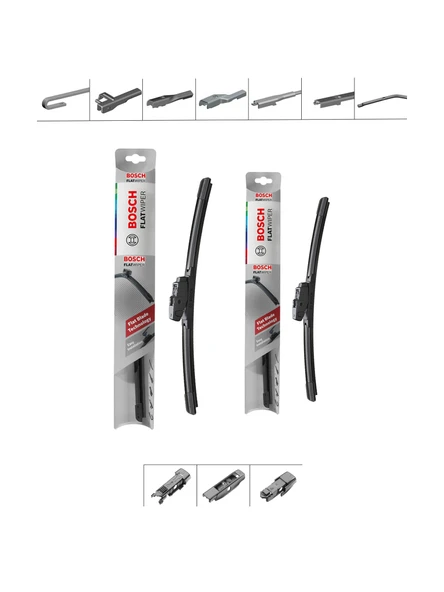 Bosch Aeroeco Mitsubishi Space Star A0 2020 ve Sonrası 2'li Ön Muz Silecek Takımı ürün görseli 1