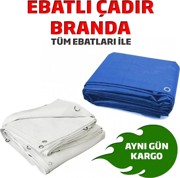 Nakpilsa Su Geçirmez Polietilen Ebatlı Branda 2m x 3m ürün görseli 1