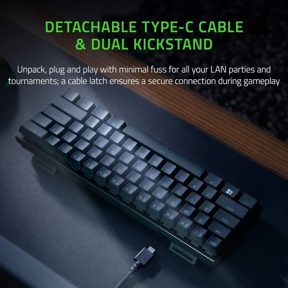 Razer Huntsman Mini ED, Mor - Resim 5