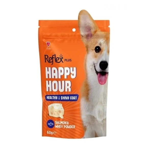 Reflex Plus Happy Hour Sağlıklı ve Parlak Tüyler için Köpek Ödül Maması 60 Gr ürün görseli 1