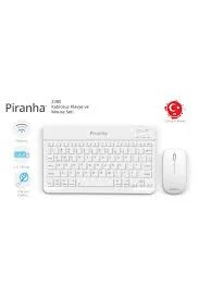 PIRANHA 2380 KABLOSUZ BLUETOOTH KLAVYE VE MOUSE SETİ - Resim 2