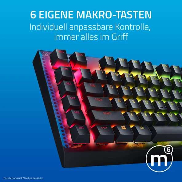 Razer BlackWidow V4 Fortnite - Resim 4