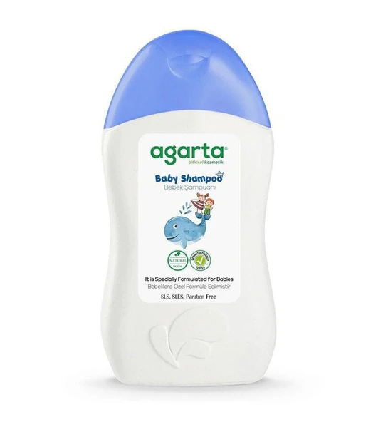Agarta Doğal Erkek Bebek Şampuanı Saç ve Vücut 400 ml ürün görseli 1