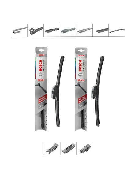 Bosch Aeroeco Chevrolet Lanos 2004-2008 2'li Ön Muz Silecek Takımı ürün görseli 1