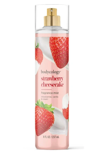 Bodycology Strawberry Cheesecake Vücut Spreyi 237ML ürün görseli 1