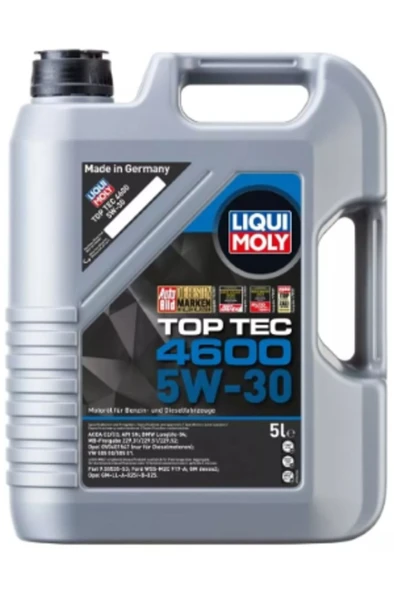 Top Tec 4600 Dexos2 5W-30 Motor Yağı (5 Litre) ürün görseli 1