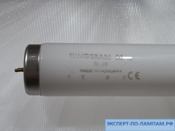 Tungsram TU-182295 F20W BLUE G13 KALIN MAVİ SİNEK AMPÜLÜ ürün görseli 1