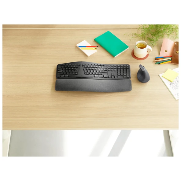 İş Amaçlı Ergo K860-GRAPHITEWRLS ESP - MEDITER - Resim 3
