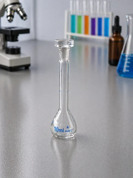 Balon Joje Kapaklı Ns Şilifli Borosilikat 10 ml ürün görseli 1