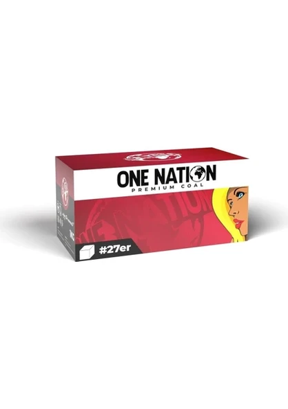 One Nation 27ER Premium Nargile Kömürü 1 kg ürün görseli 1