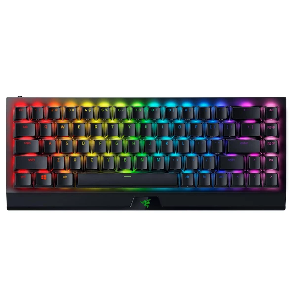 Razer BlackWidow V3 Mini HyperSpeed ​​(Sarı Anahtar) - Kablosuz %65 Mekanik Oyun Klavyesi (Gürültüsüz Mekanik Anahtarlar, Bluetooth, USB-C) QWERTY ABD Düzeni | Hayalet Ed. ürün görseli 1