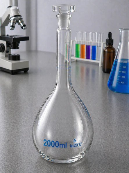 Balon Joje Kapaklı Ns Şilifli Borosilikat 2000 ml ürün görseli 1