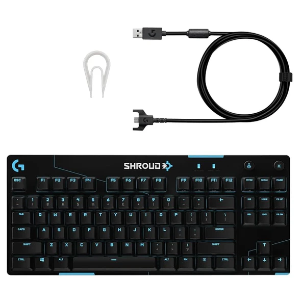 Logitech - Aksesuarlar PRO X Oyun Klavyesi Örtüsü - Pan - Nordic ürün görseli 1