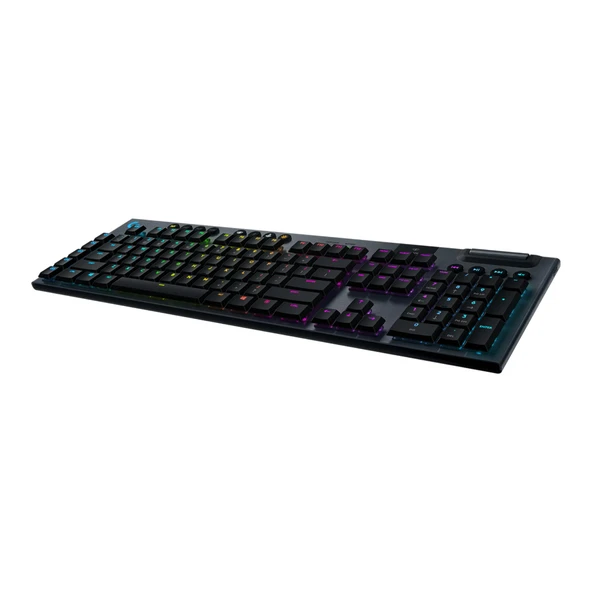 Logitech G915 LIGHTSPEED kablosuz mekanik oyun klavyesi, düşük profilli Tactile GL tuş anahtarı, İskandinav düzeni - Karbon ürün görseli 1