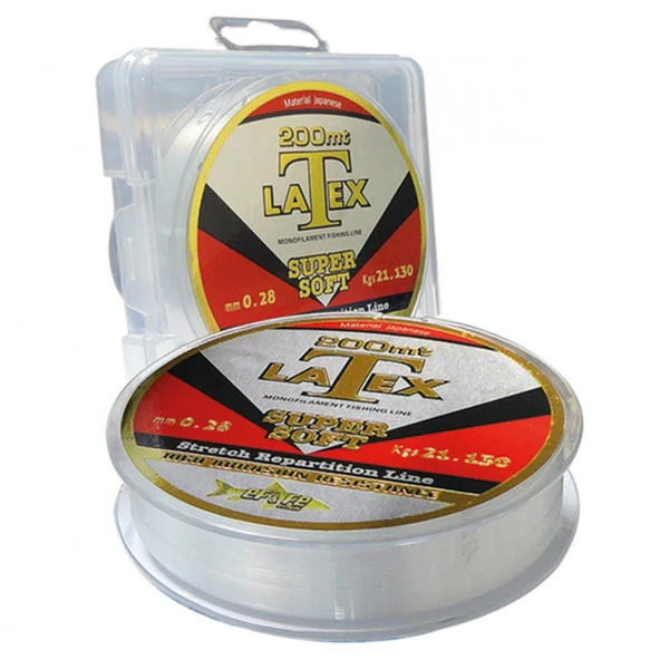 Latex 200mt Super Soft Monofilament Olta Misina ürün görseli 1