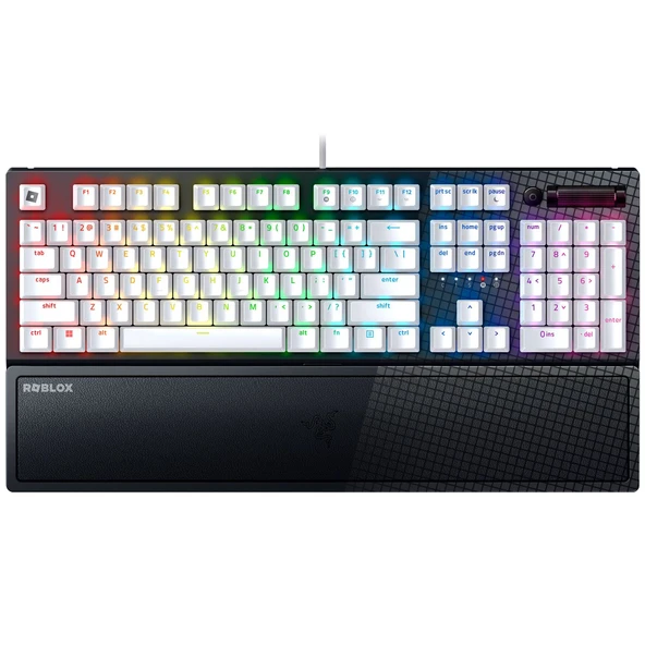 Razer BlackWidow V3 (Yeşil Anahtar) - Mekanik Oyun Klavyesi (Tıklamalı Mekanik Anahtarlar, Doubleshot ABS Tuş Başlıkları, Medya Tuşları, Bilek Desteği) QWERTY ABD Düzeni | Roblox Ed. ürün görseli 1