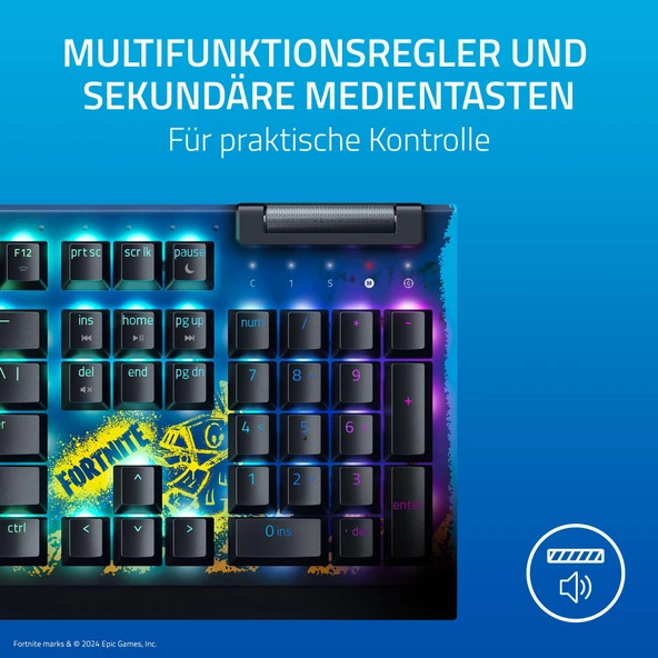 Razer BlackWidow V4 Fortnite - Resim 5