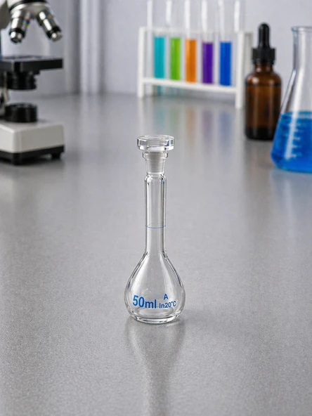 Balon Joje Kapaklı Ns Şilifli Borosilikat 50 ml ürün görseli 1