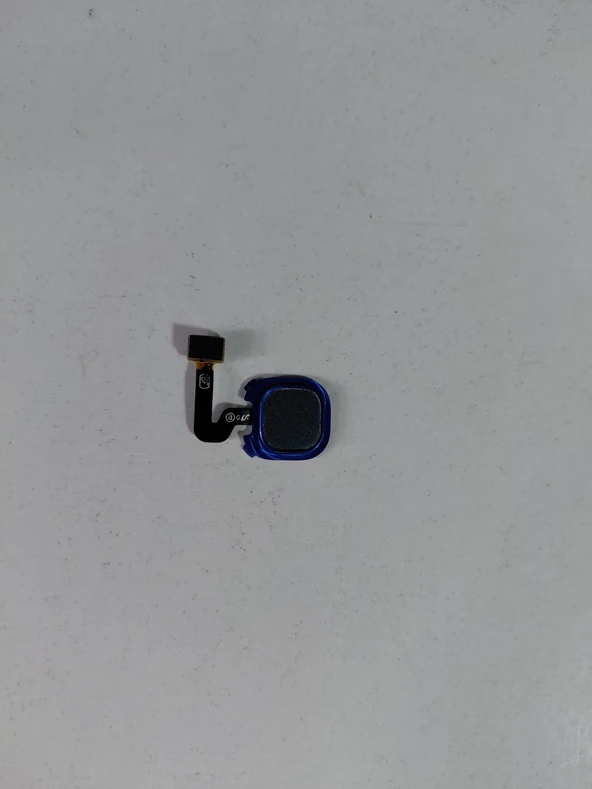 ASLANTİC SAMSUNG A9 2018 PARMAKİZİ OKUYUCU TUŞ FLİM MAVİ RENK ürün görseli 1